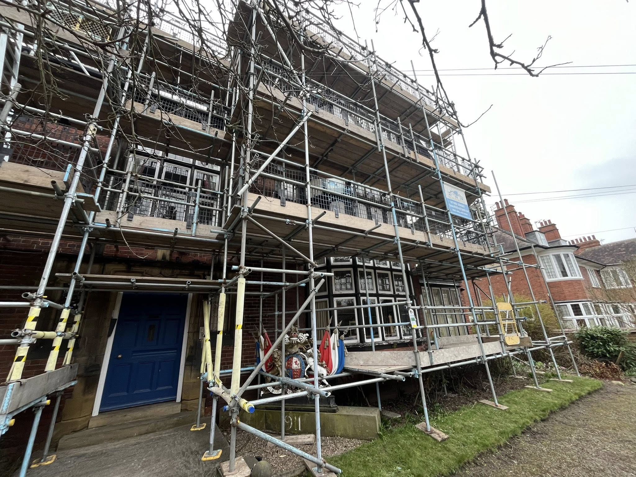 Scaffold Erection in Cudworth