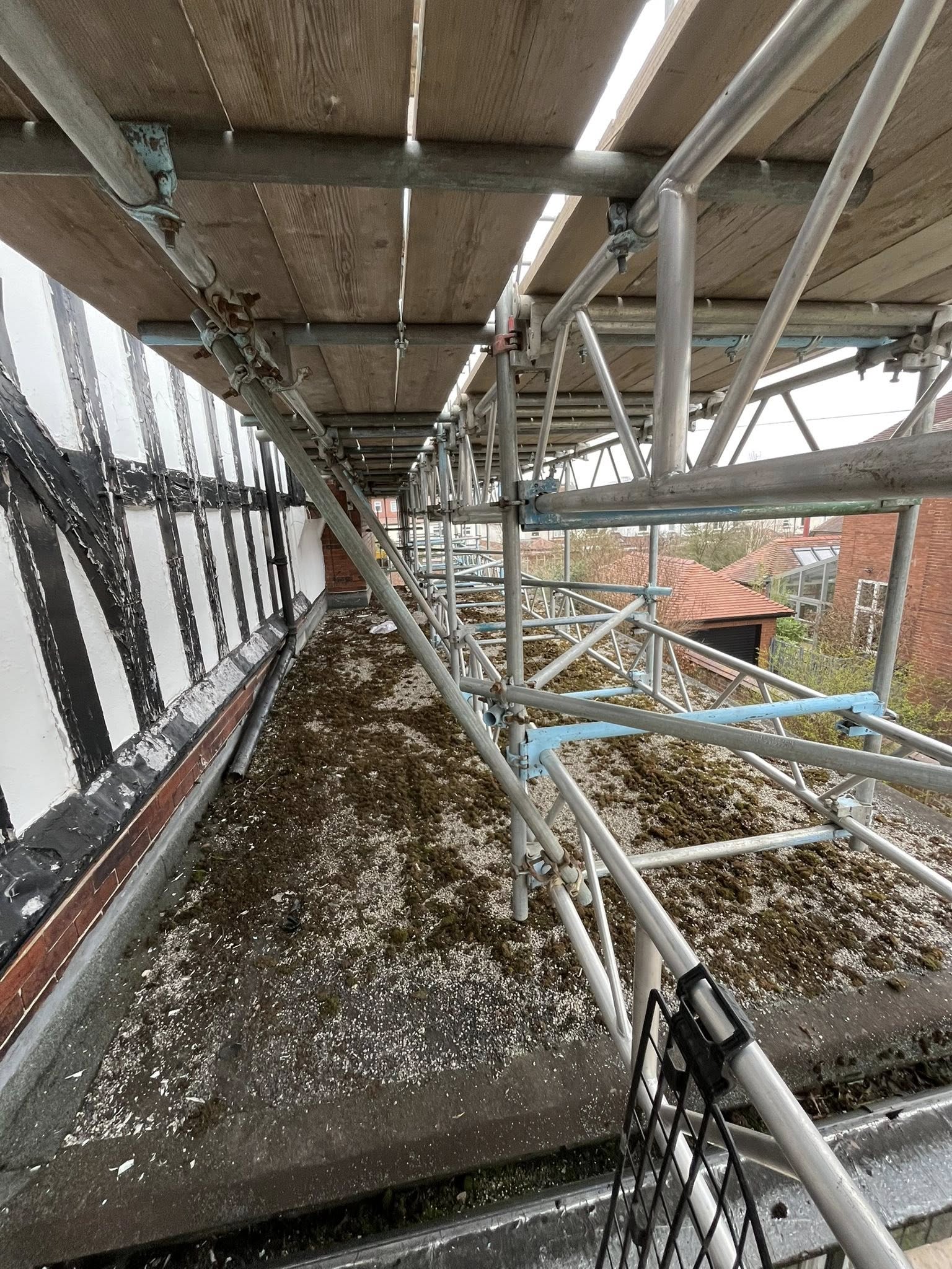 Temporary Roof Systems in Cudworth